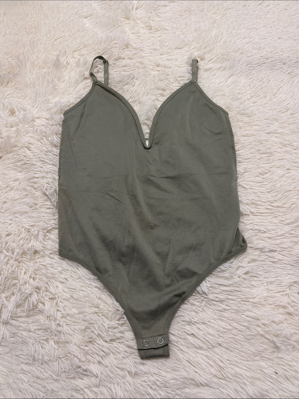 ANWND Olive Green One-Piece Bodysuit